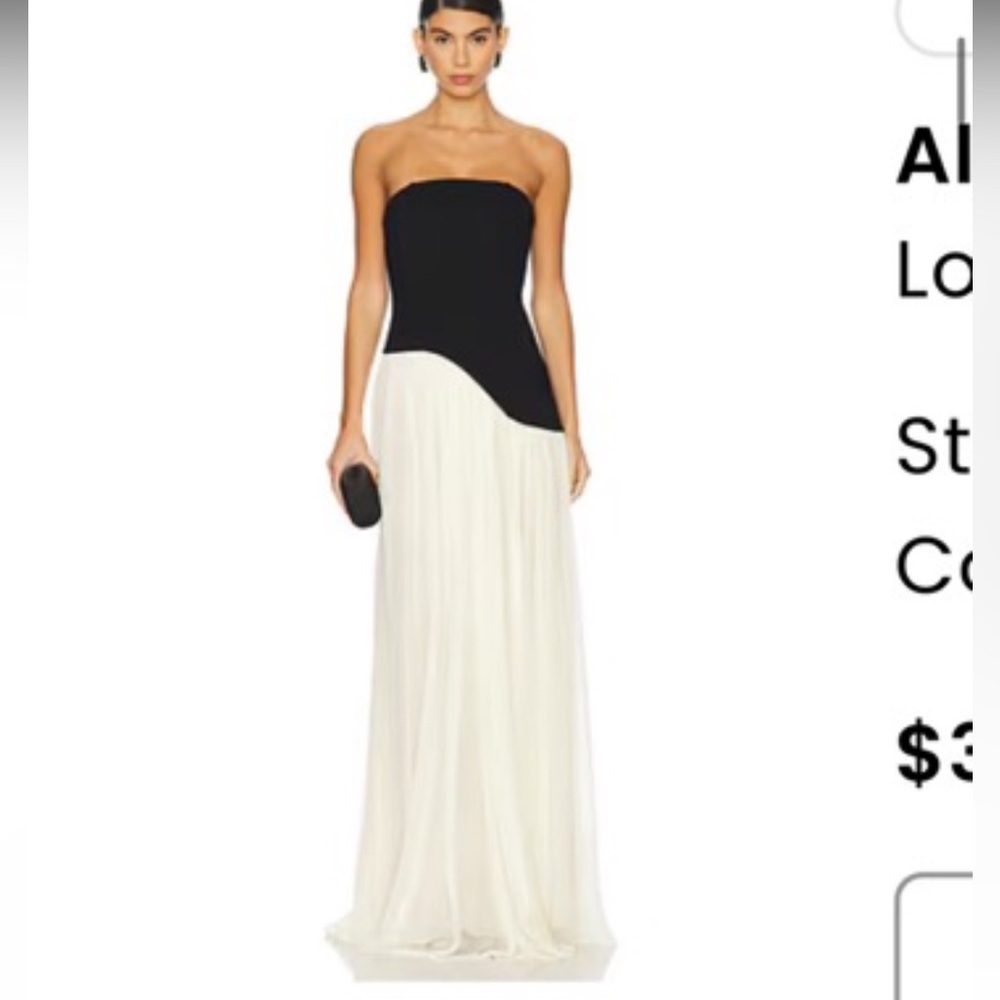 Lovers and Friends Alice Strapless Gown, Size small, worn once